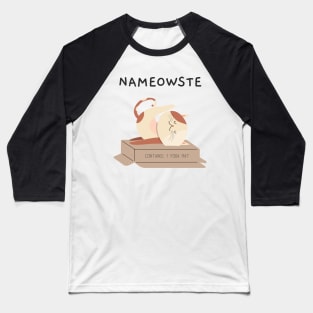 Nameowste Baseball T-Shirt